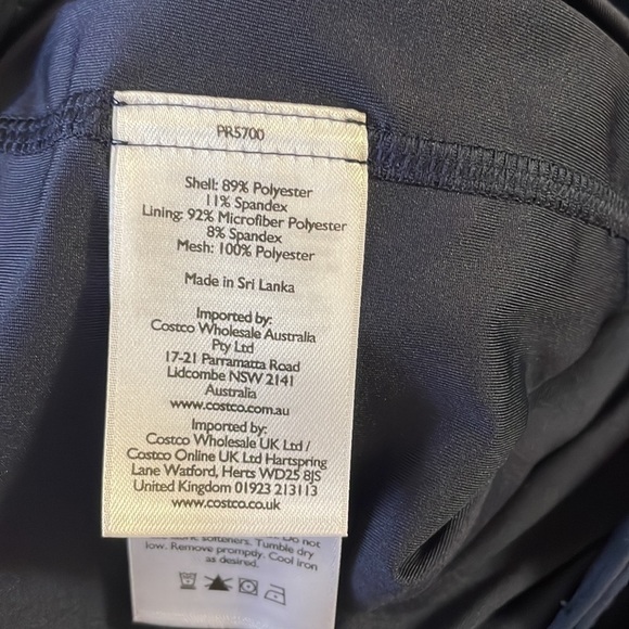 EDDIE Bauer NWOT Navy Skort Size 12 - Picture 9 of 9